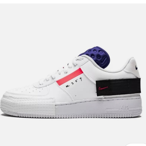 Nike AFI type Air Force one summit white orbit red white   C10054 - Picture 1 of 5